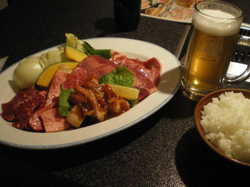 焼肉とBeer!!