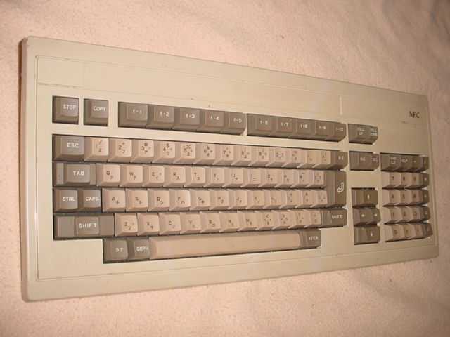 解体新書NEC PC-9800 Keyboard