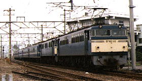 EF60重連の客車列車