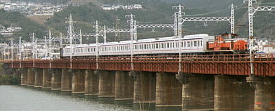 1000系甲回 阪和紀ノ川鉄橋