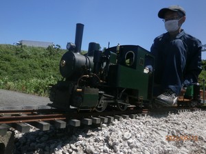 ライブスチームの運転