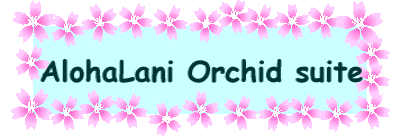 AlohaLani Orchid suite